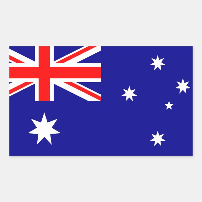 Stickers drapeau australien (Devant)