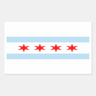 Stickers Drapeau de Chicago