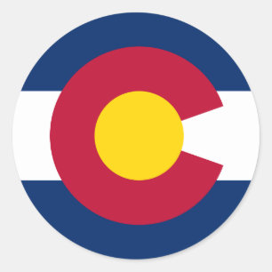 Stickers Drapeau du Colorado
