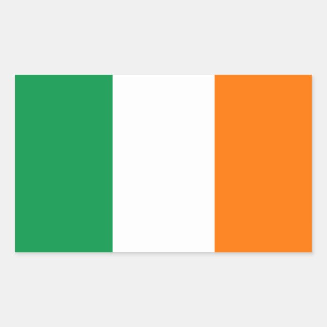 Stickers Drapeau Irlandais (Devant)