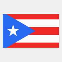 Stickers drapeau portoricain