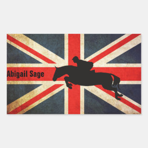 Stickers Drapeau Union Jack personnalisé