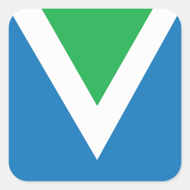 stickers Drapeau végétal (jeu de 6) (Devant)