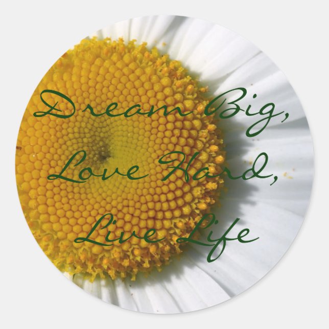 Stickers Dream Big (Devant)