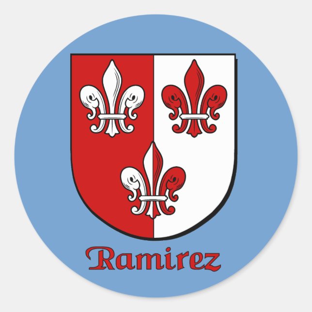 Stickers du Bouclier de la famille Ramirez (Devant)