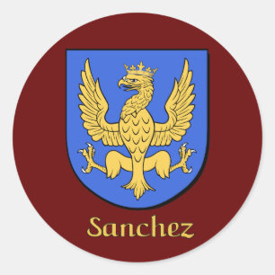 Stickers du Bouclier historique de la famille Sanc