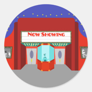 Stickers du cinéma rétro