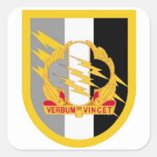 STICKERS DU GROUPE DE 4E PSYOPS FLASH/DUI