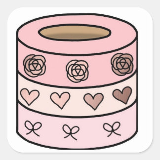 Stickers du lecteur de bande Washi