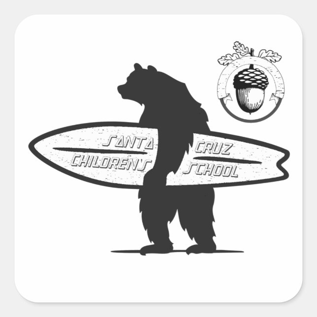 Stickers du logo de l'ours (Devant)