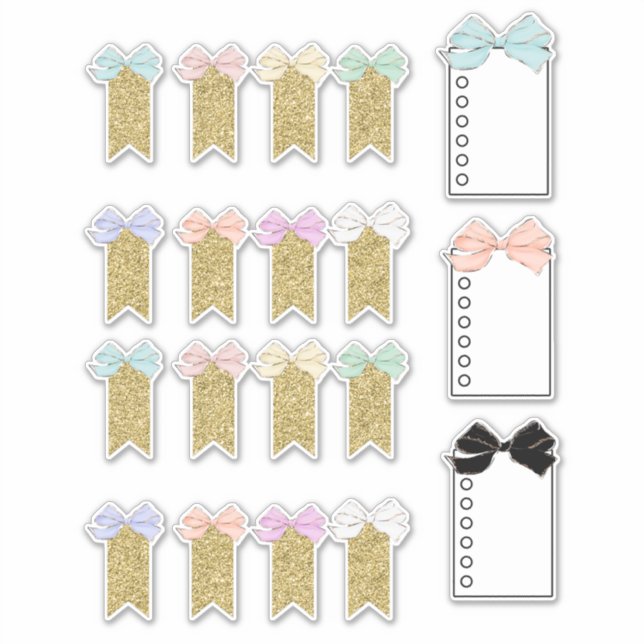 Stickers du planificateur de cordes (Devant)
