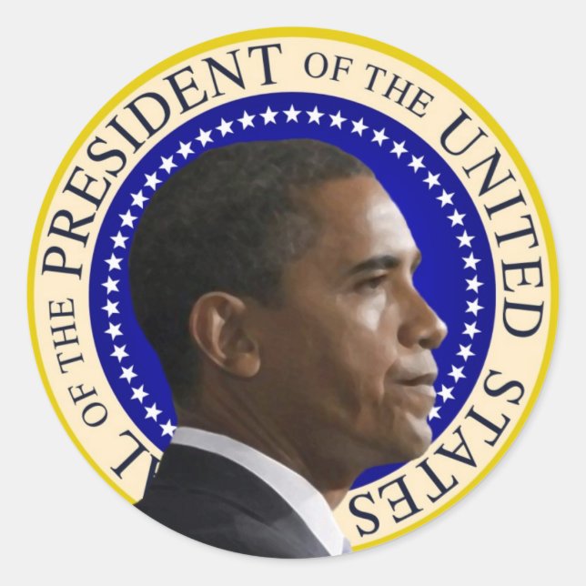Stickers du président Obama (Devant)
