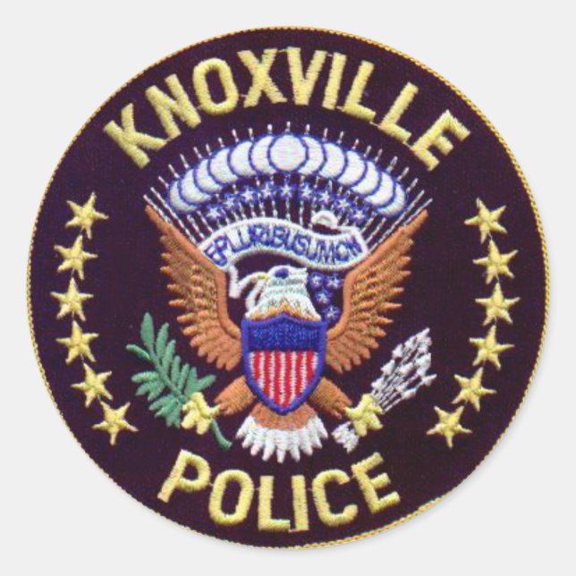 Stickers du service de police de Knoxville (Devant)