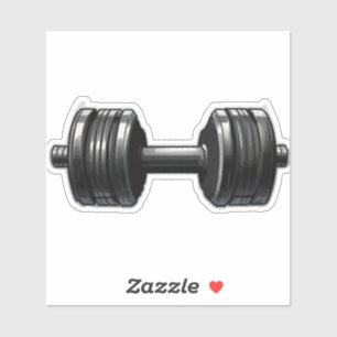 Stickers Dumbbell pour les amateurs de gym