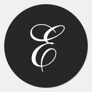 Stickers E Monogram