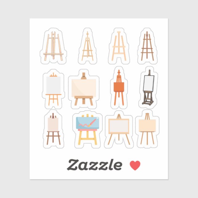 Stickers Easel (Feuille)
