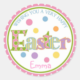 Stickers EASTER avec Pointes
