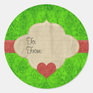 Stickers Édition limitée Noel "from-to" n°3