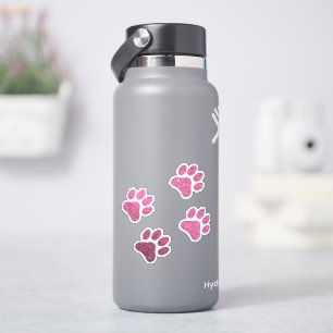 Stickers Empreinte de patte rose de la Glitterie 4