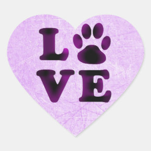 Stickers Empreintes de pattes de chiens ou de chat