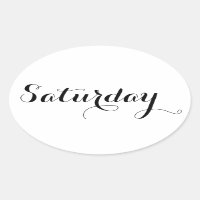Stickers en semaine : samedi