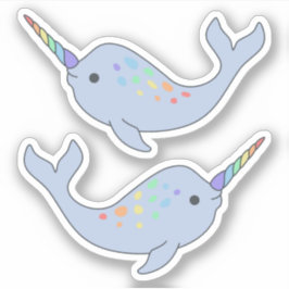 Stickers en vinyle arc-en-ciel
