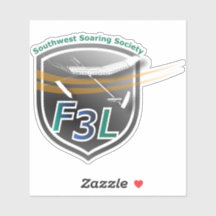 Stickers en vinyle coupé sur mesure avec Emblème S