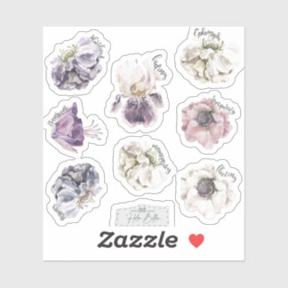 Stickers en vinyle cousu sur mesure de 7,6 x 7,6 c