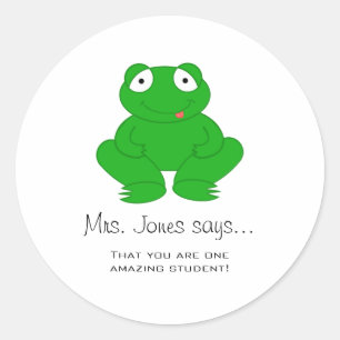 Stickers enseignants personnalisés