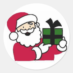 Stickers Enveloppe de carte de Noël