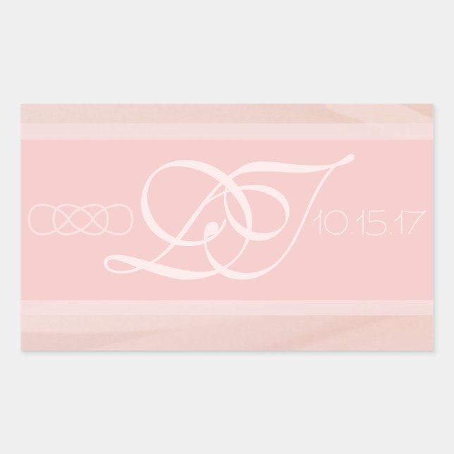 Stickers Enveloppe Rectangle avec pointes (Devant)