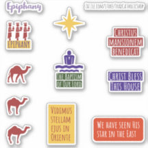 Stickers Epiphany Planner Masse latine catholique