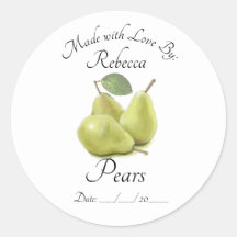 Stickers et Étiquettes Pear Preserve