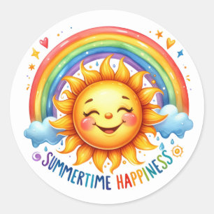 Stickers été amusants