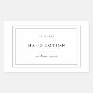 Stickers Étiquette de Lotion à la main
