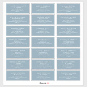 Stickers Étiquette de messagerie pour Mariages pré