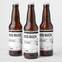 Stickers Étiquettes à bouteille de bière Générique