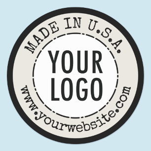 Stickers Fabriqué dans le pays d'origine Étiquette