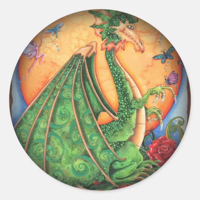 Stickers Fade to Black Round (Devant)