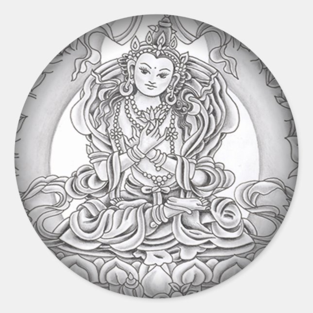 Stickers Fade to Black Round (Devant)