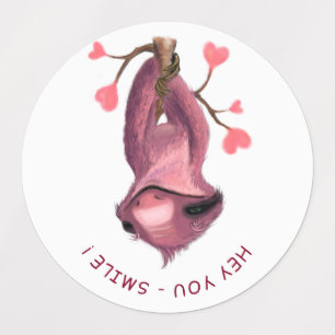 Stickers Fantaisie Smile - Texte personnalisé