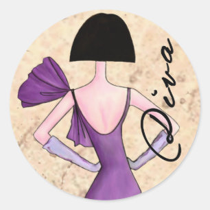 stickers Fashion Diva