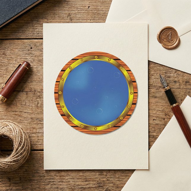 Stickers Fenêtre de hublots (Créateur téléchargé)