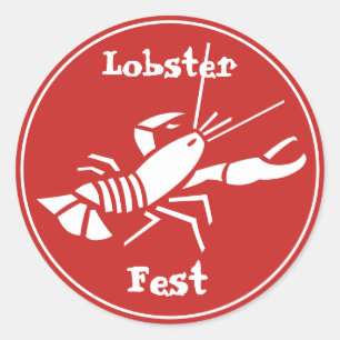 Stickers Fest de homard