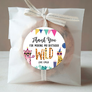 Stickers Fête de l'Enfant Animaux de la Mod