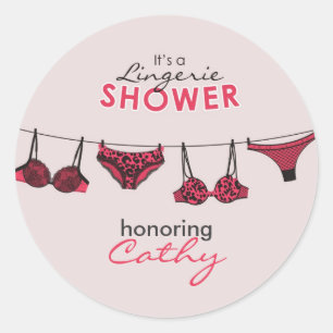 Stickers Fête des mariées de lingerie