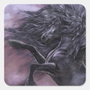 Stickers Feu d'ébène