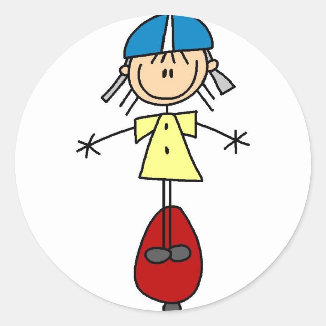 Stickers Figure Stickers Skateboard (Devant)