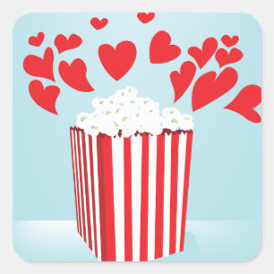 Stickers Film Popcorn