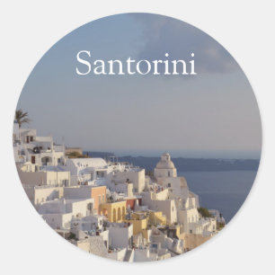 Stickers Fira Santorini